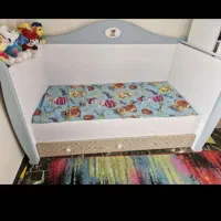 سرویس خواب کودک و نوجوان همرا فرش و پرده تدی خرسه|تخت و سرویس خواب|بیرجند, |دیوار