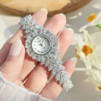 سرویس نقره جواهری عیناً طلا ساعت رویال گارانتی دار|بدلیجات|تبریز, |دیوار