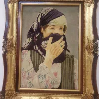 تابلو فرش دستباف تبریز ۱۰۰*۷۰