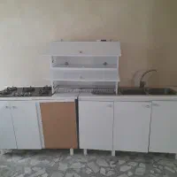 کابینت ام دی اف.گاز و سینگ.کاملا سالم.