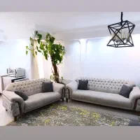 مبل چستر سفارشی هفت نفره و پنج نفره رنگ طوسی