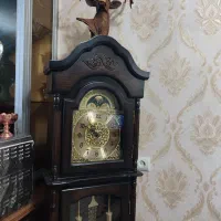 ساعت ایستاده چوب گردو اصل|ساعت دیواری و تزئینی|الیگودرز, |دیوار