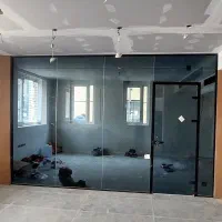 پنجره دوجداره UPVC و شیشه سکوریت