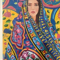 تابلو نقاشی  رنگ روغن سایز ۶۰در ۸۰