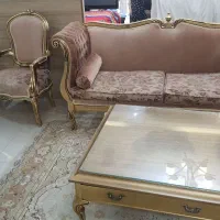 مبل و میز ناهار خوری و بوفه و میز وسط