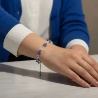 دستبند بابونه زیبا