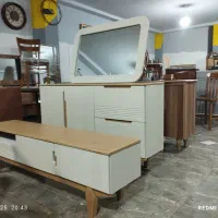 آینه کنسول|بوفه، ویترین، کنسول|خرم‌آباد, |دیوار