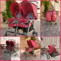 با کیفیت ترین کالسکه های دوقلو شیک واصل خارجی|کالسکه و لوازم جانبی|مشهد, اروند|دیوار