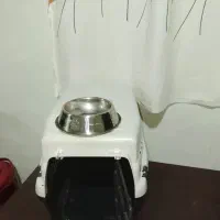 باکس سگ ها و گربه خانگی ، همراه با ظرف غذا استیل|لوازم جانبی حیوانات|تولم شهر, |دیوار