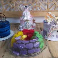 کیک تولد دسر ژله