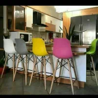 صندلی کانتر اپن ناهارخوری فایبر(پلاستیکی)