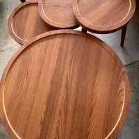 میز عسلی گرد طرح جدید
