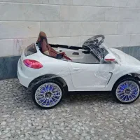 ماشین شارژی صدفی پورش دوموتوره و موتور شارژی|اسباببازی|قم, یزدانشهر|دیوار