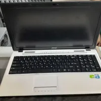 لپ تاپ MSI سفید رنگ... هارد 500 گیگ|رایانه همراه|کرج, عظیمیه|دیوار