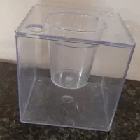 آکواریوم مدل گلدان 7Green ،تزئینات و غذای ماهی