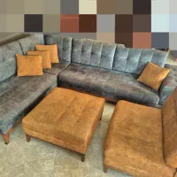 مبل ال پازلی تمیز