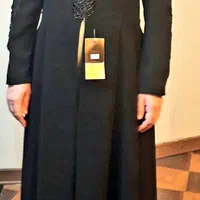 مانتو مجلسی کرپ گاواردین