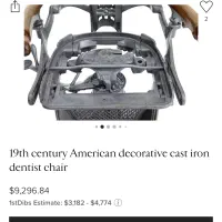 بونیت دندانپزشکی عتیقه سال۱۹۲۰|پزشکی|اصفهان, آبشار|دیوار