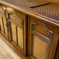 تلویزیون مبله رادیو گرام آنتیک قدیمی|کلکسیون اشیاء عتیقه|فیروزکوه, |دیوار