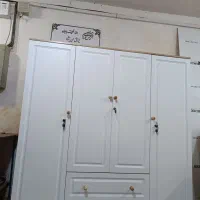 کمد دیواری کشاب دار ست با تخت و سرویس خواب|جاکفشی، کمد، دراور|اهواز, نادری|دیوار