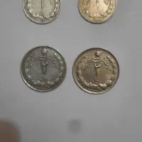 سکه نقره شاهی|کلکسیون سکه، تمبر، اسکناس|گنبد کاووس, |دیوار