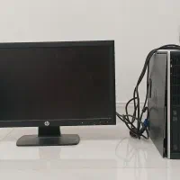 مینی کیس و مانیتور hp تمیز و سالم|رایانه رومیزی|بوشهر, |دیوار