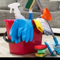 نظافت منزل انجام میشود