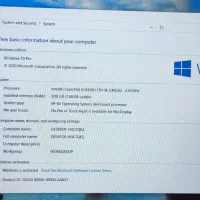 لپ‌تاپ اقتصادی اما سریع ci5 نسل ۶  SSD در حد نو