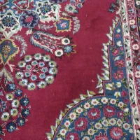 فرش دست بافت جفت استفاده شده قدیمی در حد|فرش|یزد, |دیوار