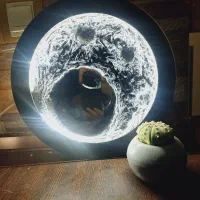 ماه و اینه|آینه|یزد, |دیوار