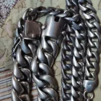 دستبند و زنجیر نقره انتیک و قدیمی