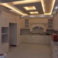 کابینت کناف بازسازی کاغذ ترموماربل قرنیزکفپوش