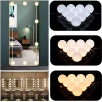 ریسه ال ای دی مدل (Hollywoody Lamp) 10 تایی|ریسه و چراغ تزئینی|تهران, بهار|دیوار