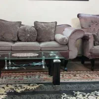مبل ۷ نفره در حد نو|مبلمان خانگی و میز عسلی|قائم‌شهر, |دیوار