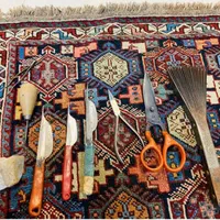 رفو و ترمیم فرش دستبافت و ماشینی در منزل