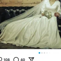 لباس عروس ساتن