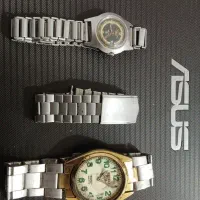 دو عدد ساعت رومیزی سیکو5 و وست اند واچ