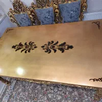 میز ناهارخوری  ۸نفره|میز و صندلی غذاخوری|تهران, خاک سفید|دیوار