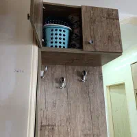 جا لباسی و جاکفشی با چوب انتیک  برای داخل واحد|جاکفشی، کمد، دراور|پردیس, فاز ۱|دیوار