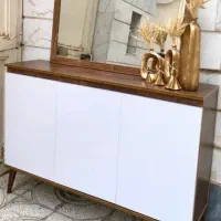 جاکفشی کلاسیک طرح کنسول درب ام دی اف بدون دستگیره|جاکفشی، کمد، دراور|تهران, شهرک ولیعصر جنوبی|دیوار