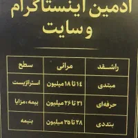 جذب ادمین حرفه ای جهت اینستگرام سایت