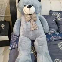 خرس پولیشی آبی رنگ*سایز ۱۵۰ سانتی متری