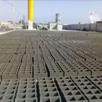بلوک های پرسی سیمانی و پوکه ای