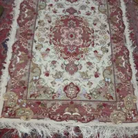 فرش دستبافت زرونیم وپادری وروصندلی