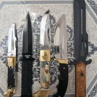 چاقو دنده ای.شکاری.زنجیر