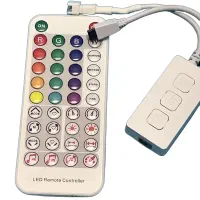 کنترلر LED RGB بلوتوثی نصب ریسه هوشمند و پنبه نسوز|ریسه و چراغ تزئینی|تهران, میدان ولیعصر|دیوار