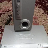 سی دی و باندبزرگ وپنج عددبلندگوهمراه|صوتی و تصویری|ملکان, |دیوار