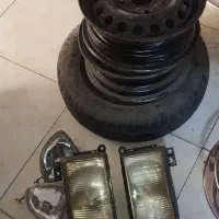 رینگ و چراغ پراید