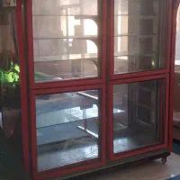 یخچال ایستاده و منقل ذغال