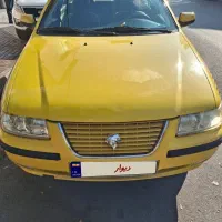 تاکسی سمند دوگانه 96 دوگانه سوز در حد صفر